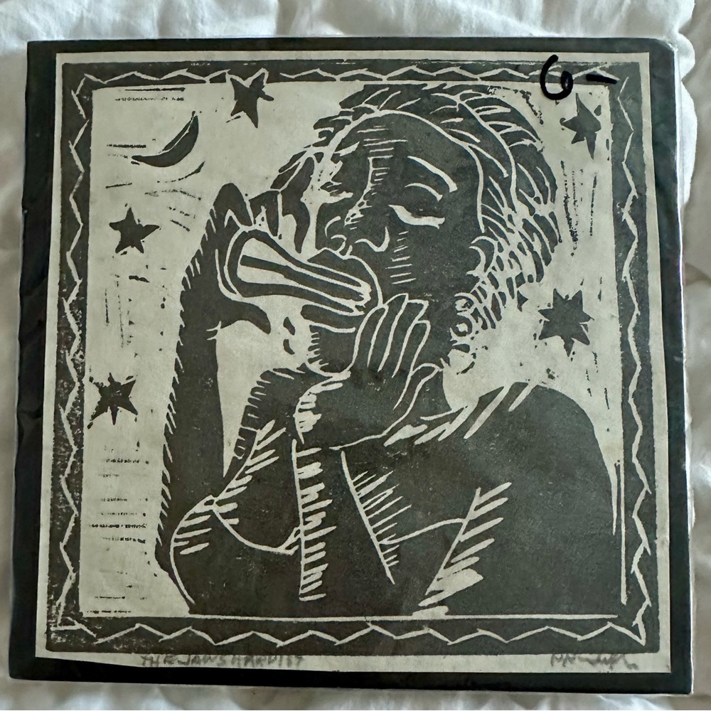 Artistic Black and White Print